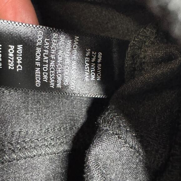 Betabrand Classic Bootcut Dress Pant Yoga Pant Gray Women’s L Petite - Picture 3 of 10